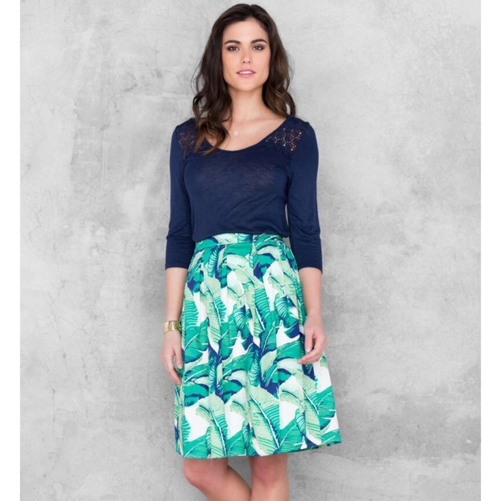 Francesca’s Collection Palm Lees Skirt